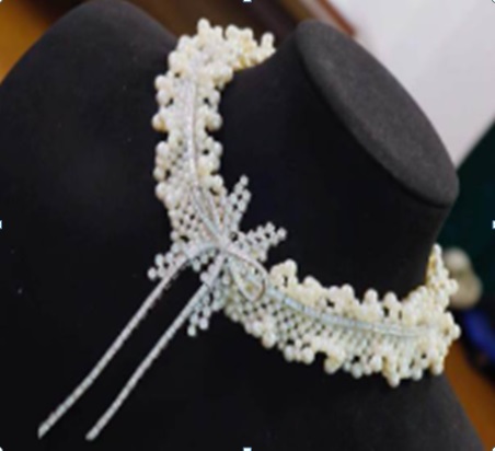 10729-000037 Колье (Ag 925)