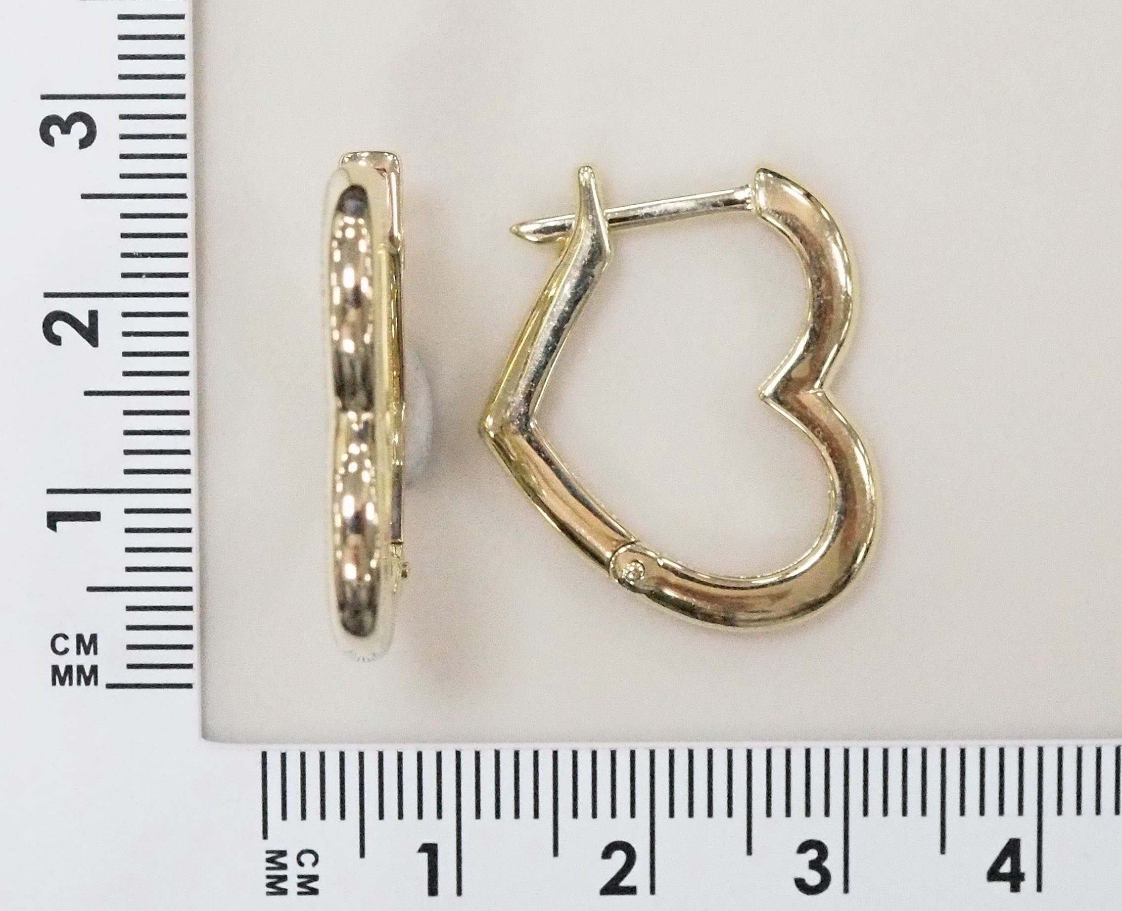 Золотые серьги 585 пробы; желтое золото;