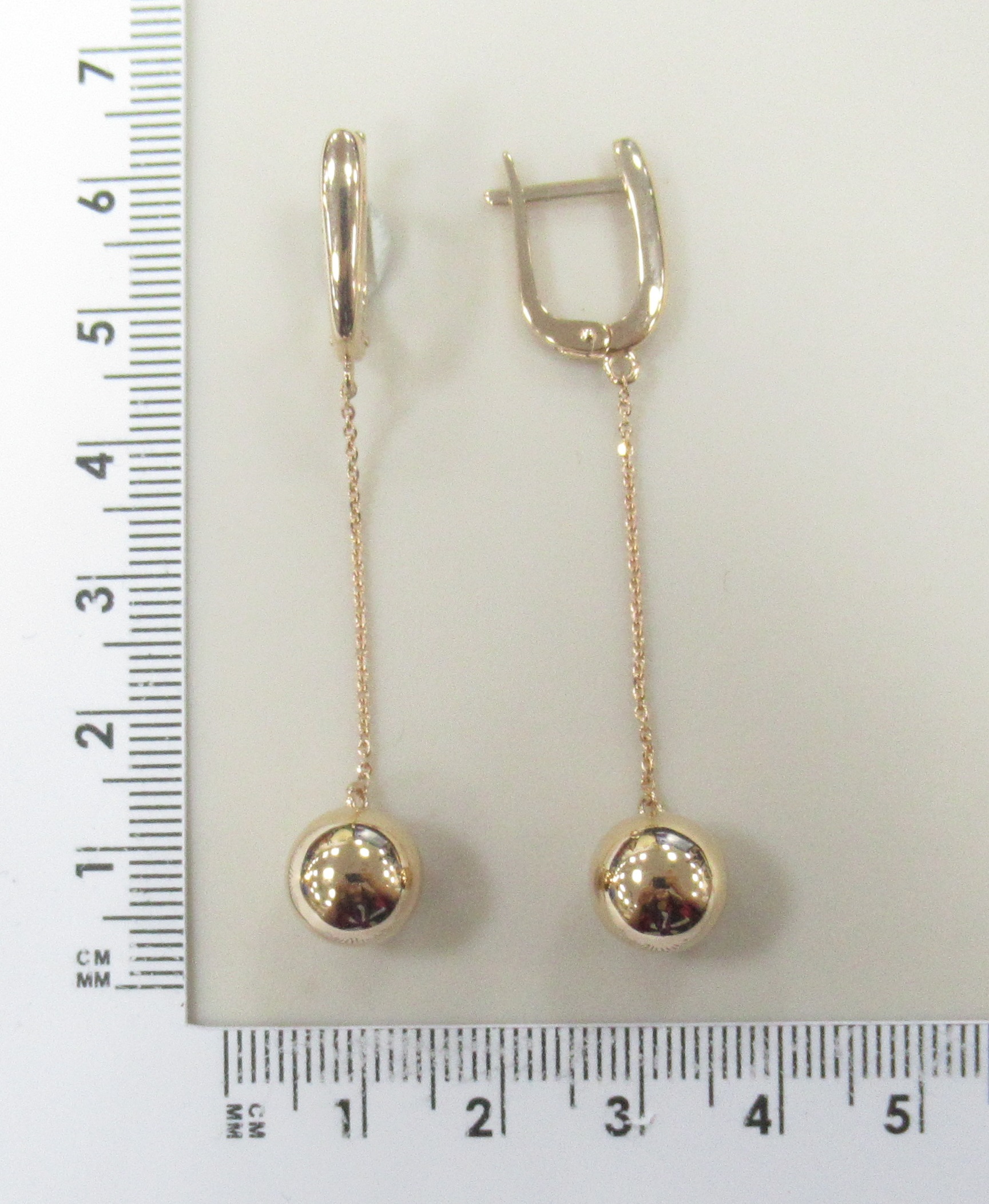 Серьги из золота